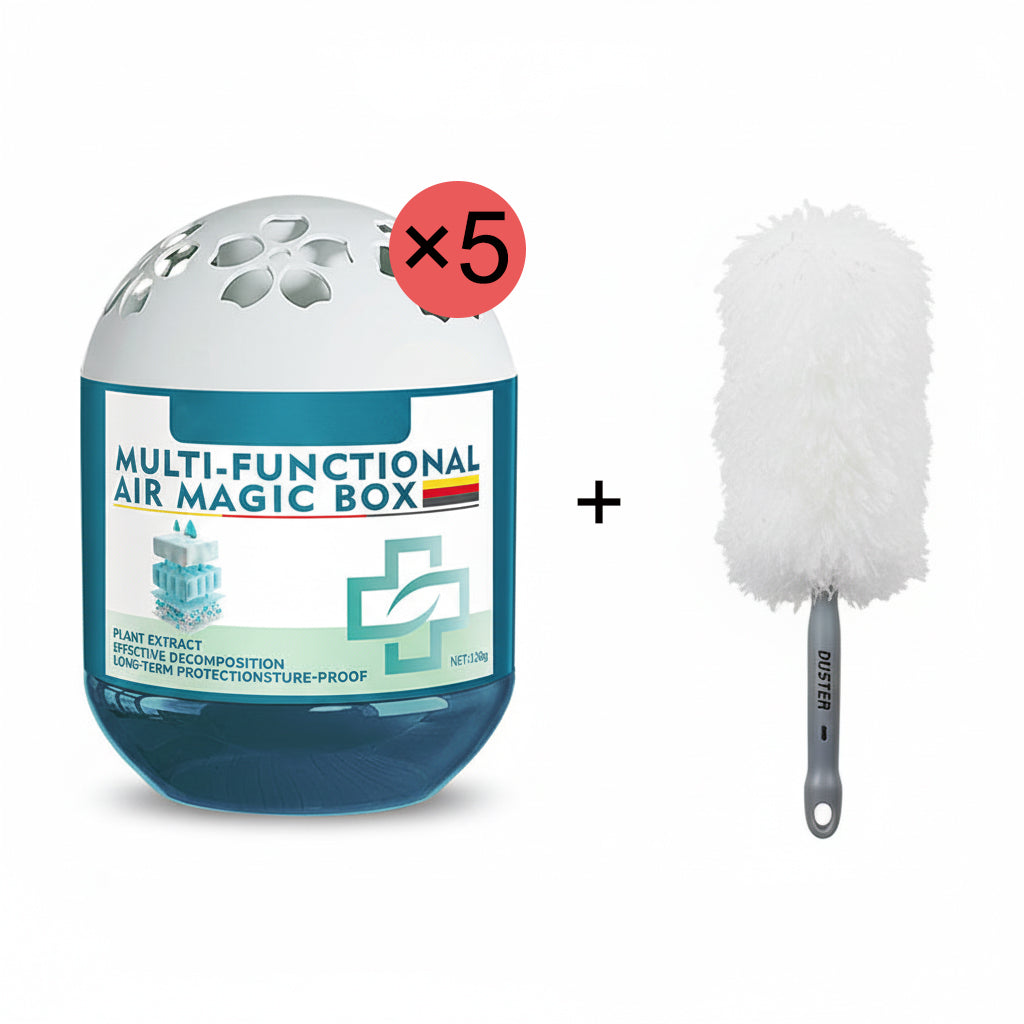 🔥 Limited-Time Pre-Sale⏰Indoor Air Purification Dust Removal Magic Box🏠🌿
