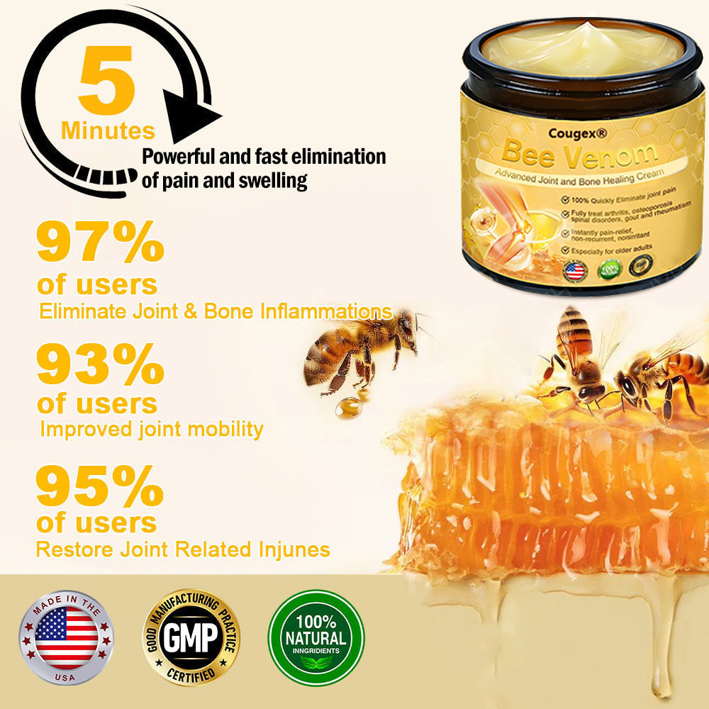 Cougex® Bee Venom Advanced Joint and Bone Healing Cream