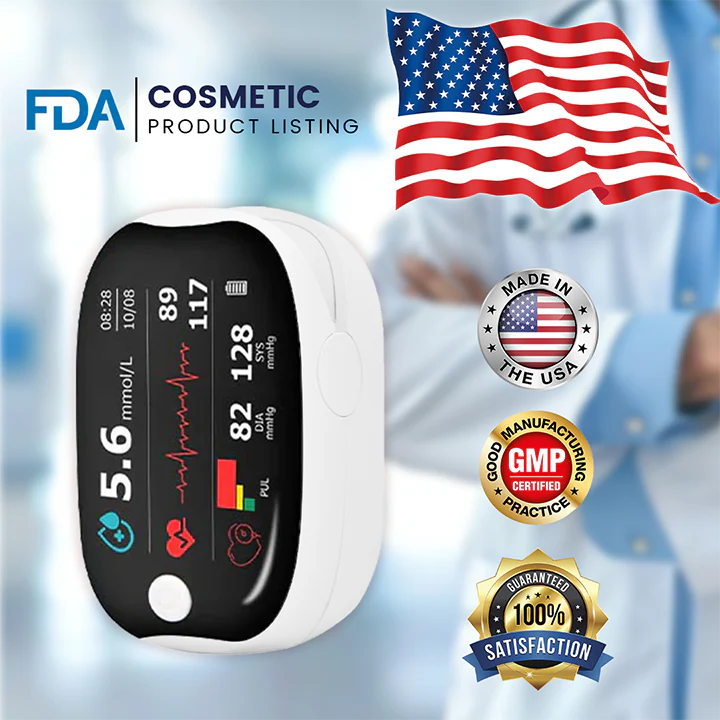 LAOZIKTM GlucoSense Laser Blood Glucose Monitoring Device ( USA )