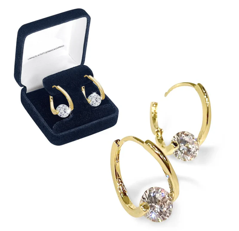 (🔥LAST DAY SALE-66% OFF) Histone™ Lymphvity MagneTherapy Germanium Earrings