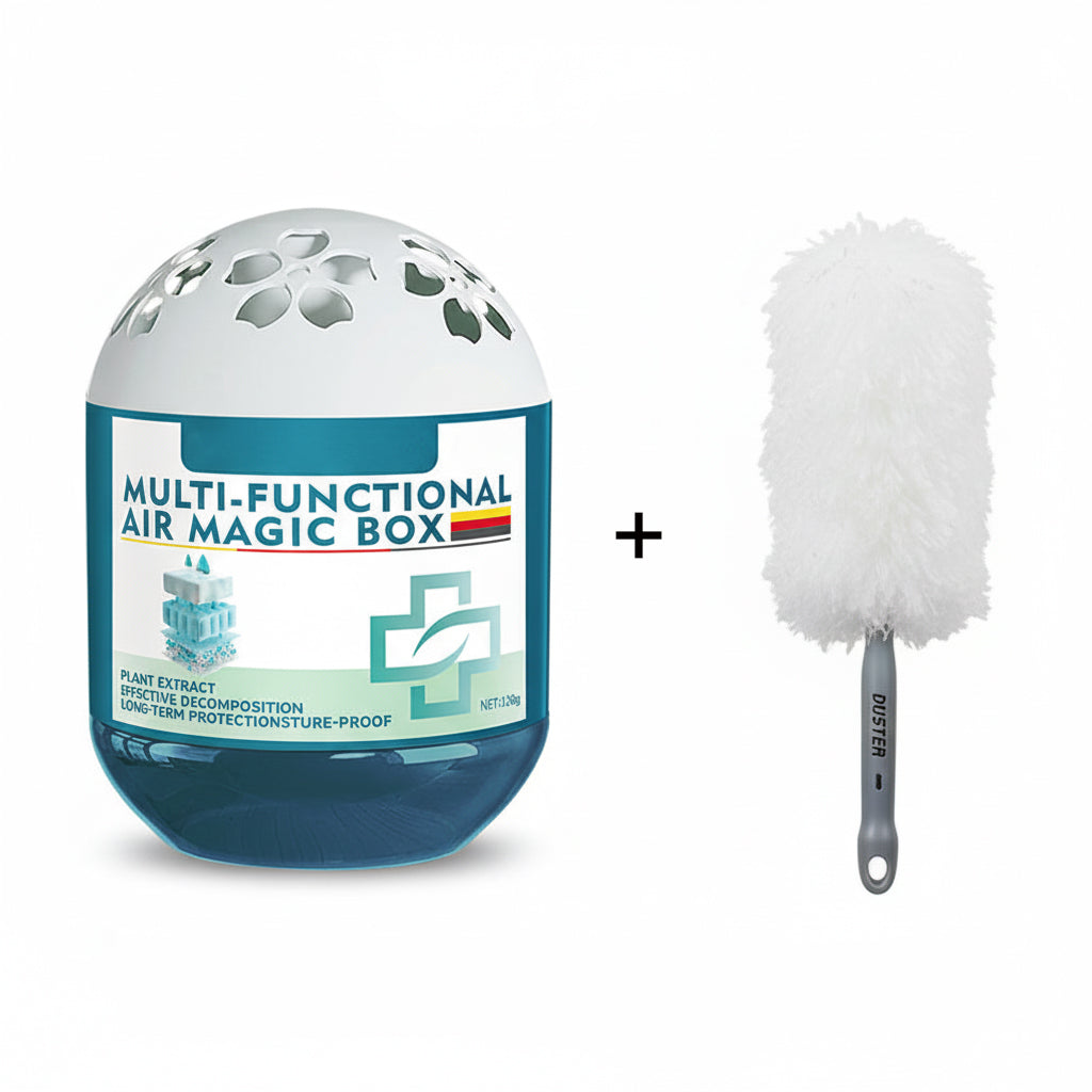 🔥 Limited-Time Pre-Sale⏰Indoor Air Purification Dust Removal Magic Box🏠🌿
