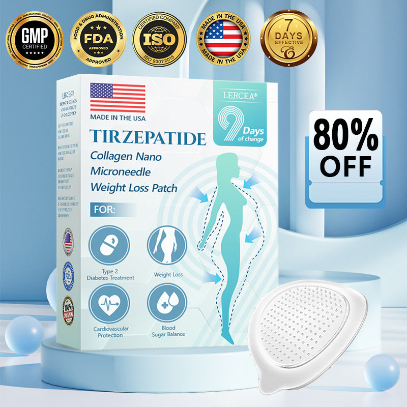 【Last Day Promotion 60% OFF🌟】🌟🌟 SMGT-GLP-1 𝐓𝐢𝐫𝐳𝐞𝐩𝐚𝐭𝐢𝐝𝐞 & 𝐂𝐨𝐥𝐥𝐚𝐠𝐞𝐧 𝐍𝐚𝐧𝐨 𝐌𝐢𝐜𝐫𝐨𝐧𝐞𝐞𝐝𝐥𝐞 𝐖𝐞𝐢𝐠𝐡𝐭 𝐋𝐨𝐬𝐬 𝐏𝐚𝐭𝐜𝐡丨Targets Obesity, Loose Skin, High Blood Pressure, Diabetes, Fatty Liver, Joint Pain, Brain Fog, Low Energy, Body Aches, and More