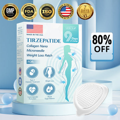 【Last Day Promotion 60% OFF🌟】🌟🌟 SMGT-GLP-1 𝐓𝐢𝐫𝐳𝐞𝐩𝐚𝐭𝐢𝐝𝐞 & 𝐂𝐨𝐥𝐥𝐚𝐠𝐞𝐧 𝐍𝐚𝐧𝐨 𝐌𝐢𝐜𝐫𝐨𝐧𝐞𝐞𝐝𝐥𝐞 𝐖𝐞𝐢𝐠𝐡𝐭 𝐋𝐨𝐬𝐬 𝐏𝐚𝐭𝐜𝐡丨Targets Obesity, Loose Skin, High Blood Pressure, Diabetes, Fatty Liver, Joint Pain, Brain Fog, Low Energy, Body Aches, and More
