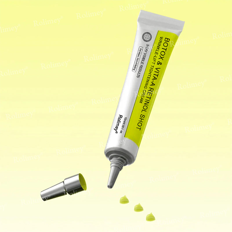 🌟👨‍⚕️Made and shipped from Australia 💫Rolimey® Botox & Vita-A Retinol Shot Wrinkle-Lift Tightening cream - Last Day Promotion 70% OFF