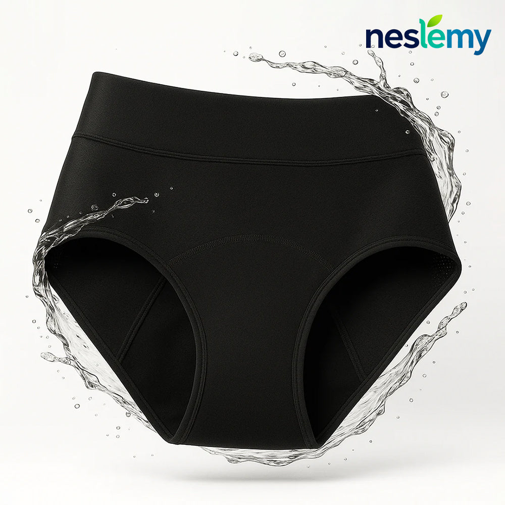 ⏰ Final 3 Hours! 60% OFF 🎀 | NESLEMY™ 100% Leak-Proof Underwear 4-pack
