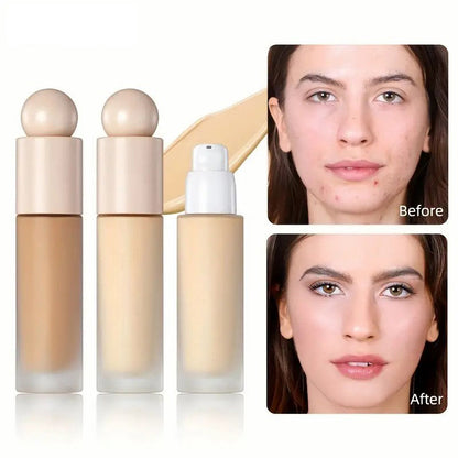 Matte Brightening Oil Control  Liquid Foundation Concealer