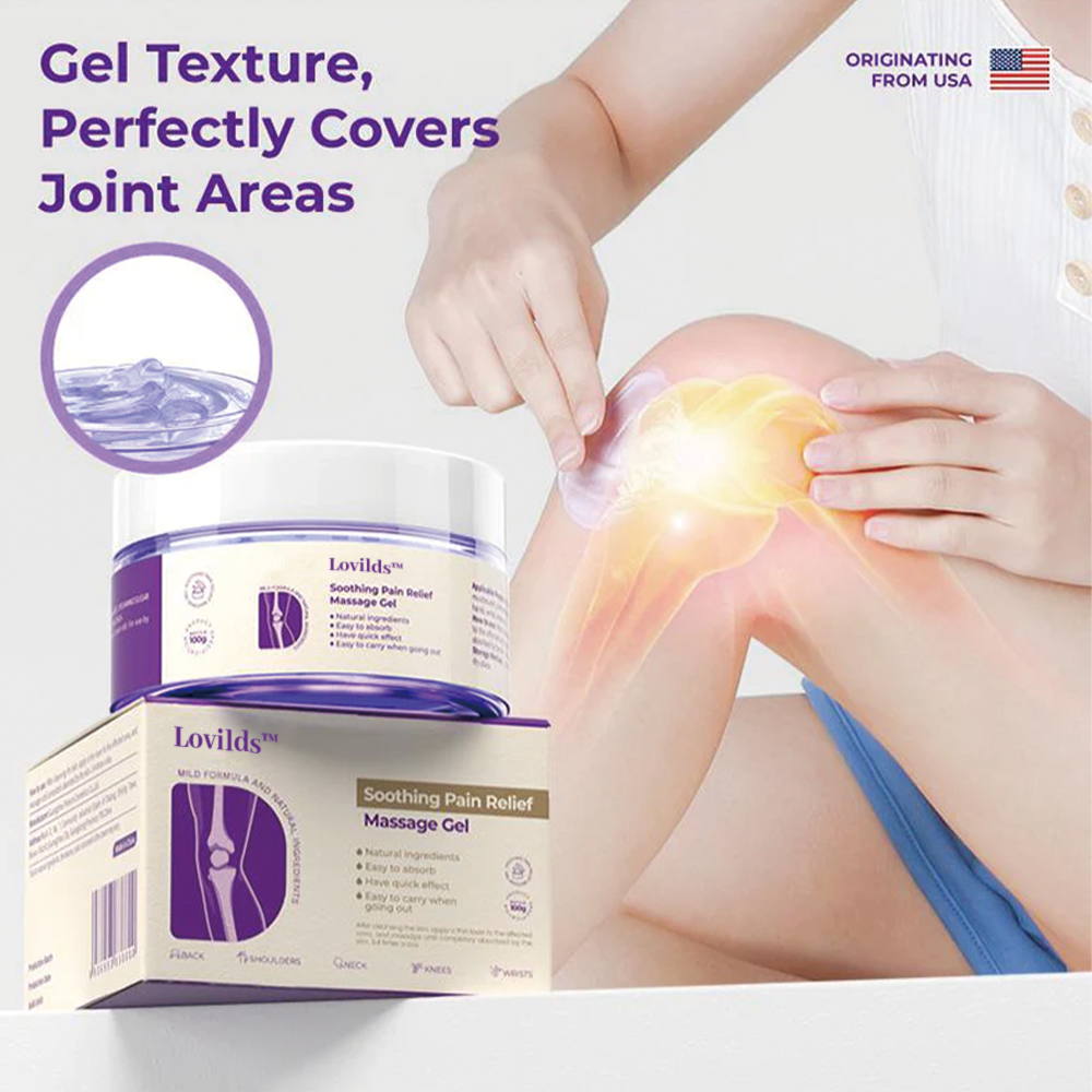 ✨Ends Tonight: Get 50% OFF Before It’s Gone!🎁 LOVILDS™ Pain Relief Gel – With Turmeric & Emu Oil for Arthritis & Joint Support