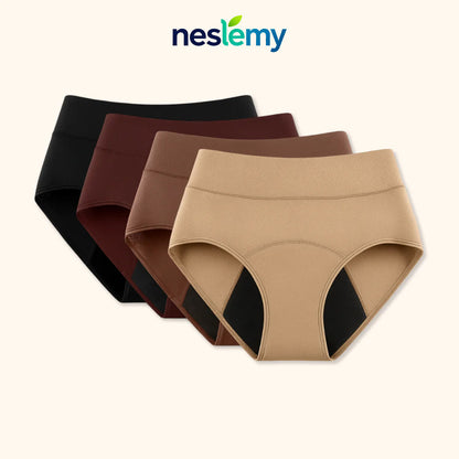 ⏰ Final 3 Hours! 60% OFF 🎀 | NESLEMY™ 100% Leak-Proof Underwear 4-pack