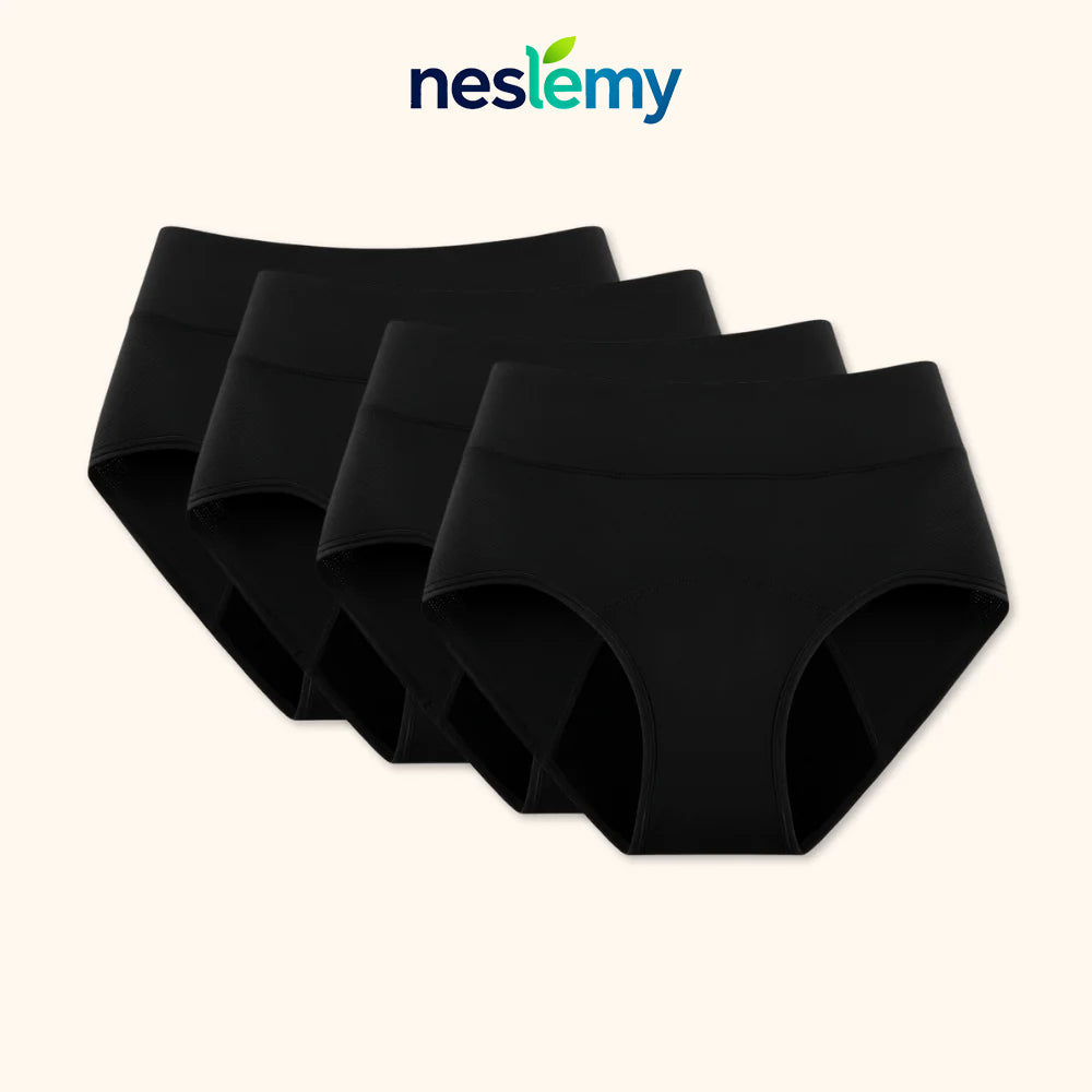 ⏰ Final 3 Hours! 60% OFF 🎀 | NESLEMY™ 100% Leak-Proof Underwear 4-pack