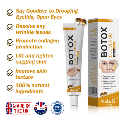 (💎💎Made and Shipped from UK✅) Rekulo™ Botox Bee Venom Wrinkle Removal Cream- LAST DAY 70% OFF