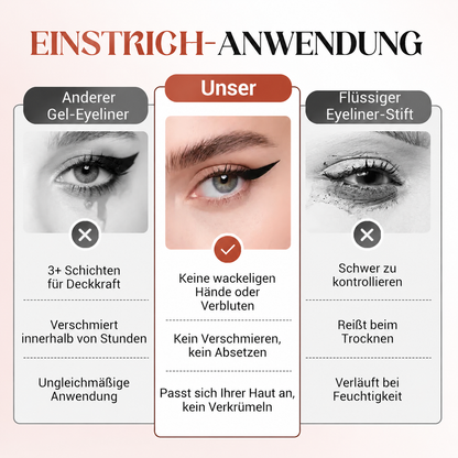 Letzter Tag - Kaufen Sie 1 KOSTENLOS 💜 24HR wasserdicht Eyeliner - Tag bis Nacht