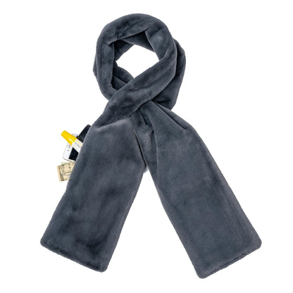 Black Friday Big Promotion Save 49%🔥Faux Fur Scarf With Hidden Zipper Pocket