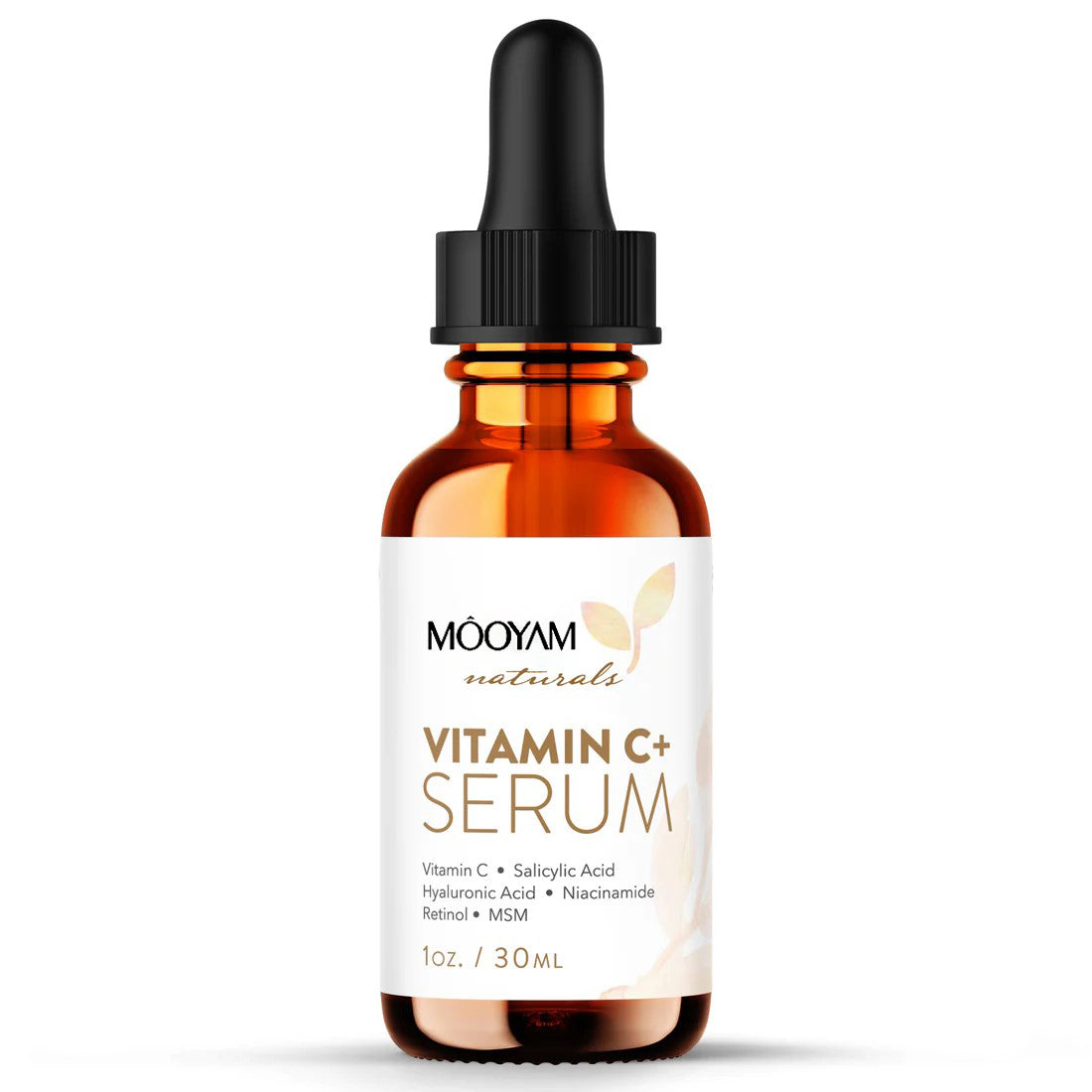 MOOYAM Deep Exfoliating Vitamin C Face Serum - Retinol,Salicylic Acid and Niacinamide - Treats Sebaceous Filaments,Blackheads & Clogged Pores