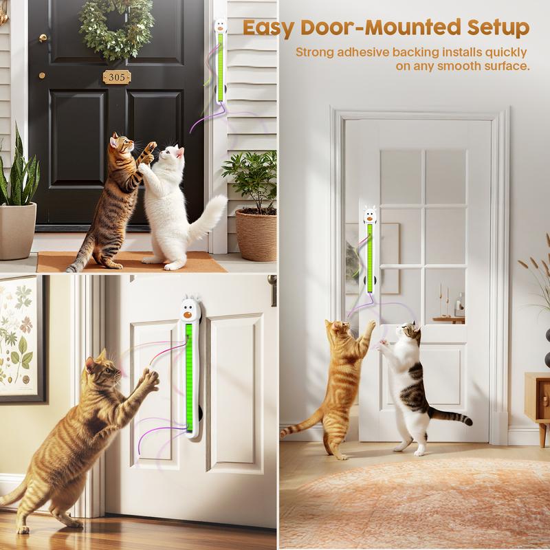 🐱✨Auto Motion Flying Rope Cat Toy —  From Lazy to Crazy
