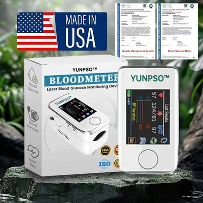 LAOZIKTM GlucoSense Laser Blood Glucose Monitoring Device ( USA )