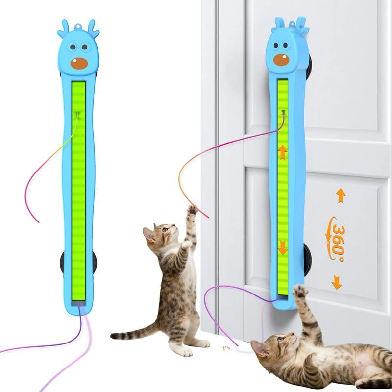 🐱✨Auto Motion Flying Rope Cat Toy —  From Lazy to Crazy