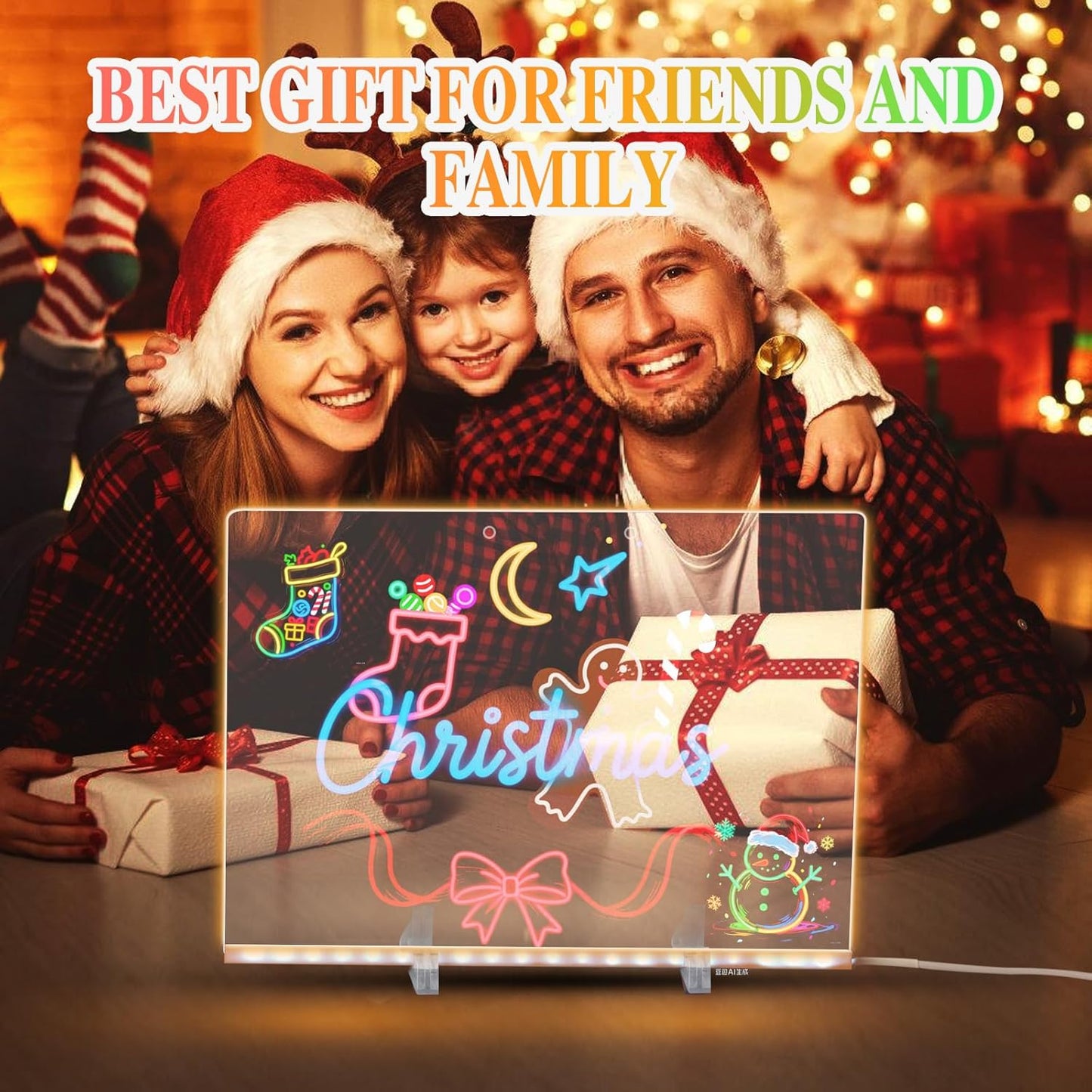 🔥🎨Hot Sale 50% OFF - ✨ Dive Into a World of Color! This 7-Color LED Board Unleashes Creativity